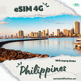 eSim 4G du lịch Philippines [Giá rẻ - Hỗ trợ 24/7