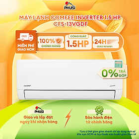 Máy lạnh Comfee Inverter 1.0 HP CFS-10VGDF/ 1.5HP CFS-13VGDF - Mẫu 2025 - Hàng Chính Hãng, Mới 100
