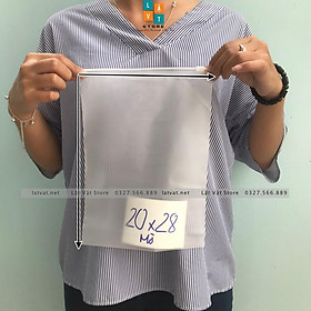 Mua Túi Ziplock  Zipper 3A nhựa có khoá kéo trong và đục. Chuyên dụng để đựng đồ quần áo  gia đình  du lịch