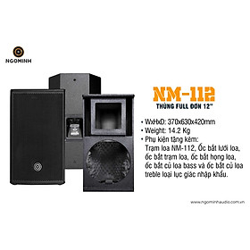 Mua THÙNG LOA FULL ĐƠN 3 TẤC NM-112 - Hàng Chính Hãng