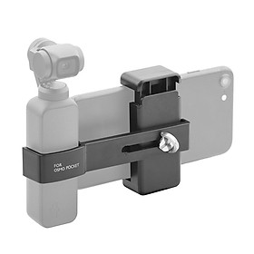 Portable Handheld Mobile Phone Holder Fixing Clip Extension Mount Bracket Stand Set for DJI OSMO Pocket Handheld Gimbal