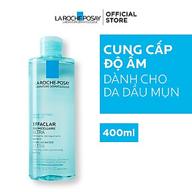 Nước Tẩy Trang Làm Sạch Sâu Và Kiểm Soát Bã Nhờn Cho Da Dầu Và Da Mụn La Roche Posay Effaclar Micellar Water 100ml