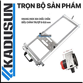Mua Khung cố định máy cắt gỗ cắt gạch cầm tay bàn máy phay chất liệu Inox 304 cắt gỗ gạch đá thạch cao…Nhập Khẩu Kadusun