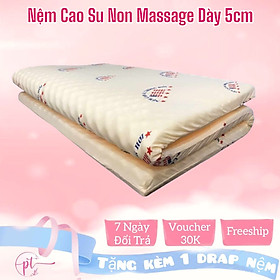 Mua Nệm Cao Su Non Massage America Dày 5cm Kích Thước 80cm/1m/1m2/1m4/1m6/1m8 Tặng Kèm Áo Bảo Vệ Nệm