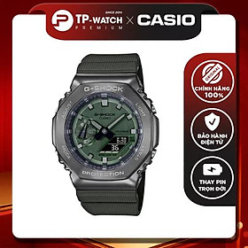Đồng Hồ Nam Dây Nhựa Casio G-Shock GM-2100B-3ADR Chính Hãng - GM-2100B-3A Mặt Kim Loại