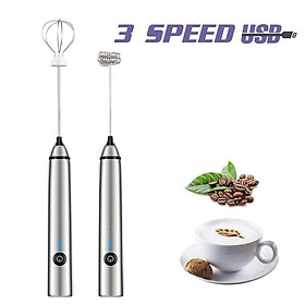 Đa Năng Nhà Bếp Điện Mini Tay Cầm Trứng Be Dụng Cụ Xoay Được Đánh Lắc Frother Trộn Sữa Rửa Mặt Foamer Nấu Nướng Bánh Tiện Ích