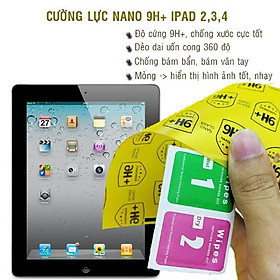 Mua Dán cường lực dẻo nano 9H+ dành cho  iPad 2  iPad 3  iPad 4