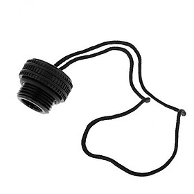 2x Durable Tank Protective  Caps with Retainer Cord for Scuba Diving, Kayak, Inflatable Boat