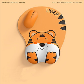Mua Miếng lót chuột Mouse Pad có đệm cổ tay hình cọp vàng 3D/ Totoro_ Hàng chính hãng