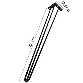 Mua Chân bàn sắt 3 nan 60cm