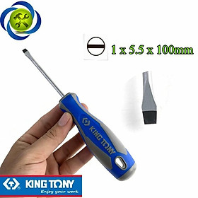 Mua Vít dẹp Kingtony 14225504 1 x 5.5 x 100mm cán cao su