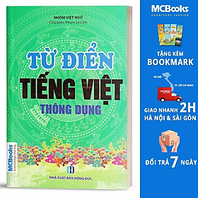 Hình ảnh sách Từ điển Tiếng Việt thông dụng (Bìa Cứng Xanh) - Bản Quyền