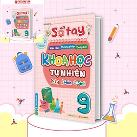 Sách - Sổ Tay Kiến Thức-Phương Pháp-Dạng Bài Khoa Học Tự Nhiên Lý-Hóa-Sinh 9