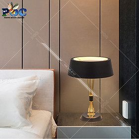 Mua Đèn Bàn Trang Trí Phòng Khách Thân Hợp Kim Mạ Vàng Cao Cấp Kiểu Dáng Hiện Đại Đèn Bàn Phòng Ngủ Thiết Kế Sang Trọng Độc Đáo MB0466