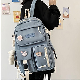 Balo nữ ulzzang cao cấp đựng vừa laptop đi học đi chơi phong cách Hàn quốc- 3N