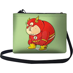Túi Đeo Chéo Nữ In Hình Flashman Béo Phì - TUFU101 (24 x 17 cm)