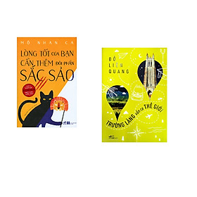 Combo 2 cuốn sách: Lòng tốt của bạn cần thêm đôi phần sắc sảo, tập 1 + Trường làng vẫn ra thế giới