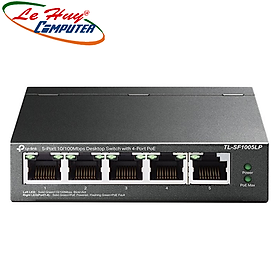 Thiết bị chuyển mạch Switch TP-Link TL-SF1005LP 5-Port 10/100Mbps with 4-port PoE - Hàng Chính Hãng
