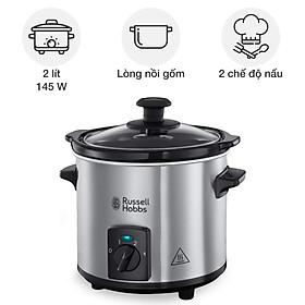 Mua Nồi nấu chậm Russell Hobbs 2 lít 25570-56 Compact Living Hàng chính hãng
