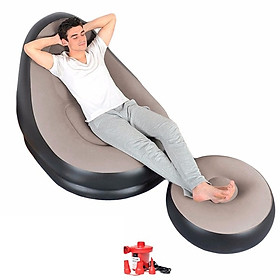 Mua Ghế Hơi  Ghế Hơi Tựa Lưng Tặng Kèm Bơm Điện