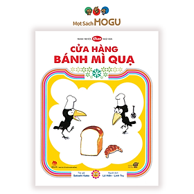 Ehon - Phát triển quan sát - Cửa hàng bánh mì quạ - cho bé 3-6 tuổi