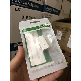 Bộ ổ cắm mạng âm tường ugreen gồm mặt, nhân mạng cat5, cat6, cat7 hàng chính hãng