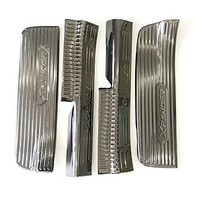 Bộ Ốp bậc cửa, Nẹp bước chân Titan dành cho xe Mitsubishi Xpander - Bên trong