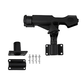 Kayak Boat Spinning Fishing Rod Holder Side/Rail/Flush Mount Pole Rest Rack