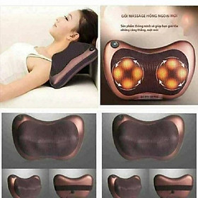 Mua Gối Massage Vai Gáy 8 Bi Hồng Ngoại