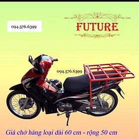 Giá Chở Hàng Thông Minh Dùng Cho Mọi Loại Xe Số Và Xe Tay Ga