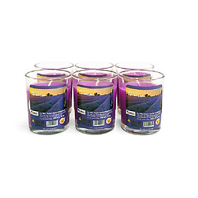 Hộp 6 ly nến thơm votive Miss Candle FTRAMART NQM0413 Lavender Hương oải