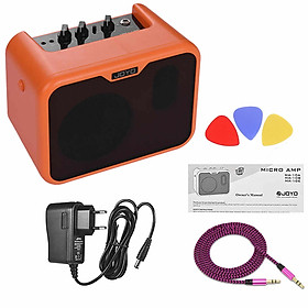 Ampli Guitar Acoustic JOYO MA-10A | Loa Mini JOYO MA-10A Cho Đàn Guitar Acoustic Công Suất 10W (Hàng Chính Hãng) - Tặng Kèm 3 Móng Gảy vs Dây 3.5mm Kết Nối Điện Thoại