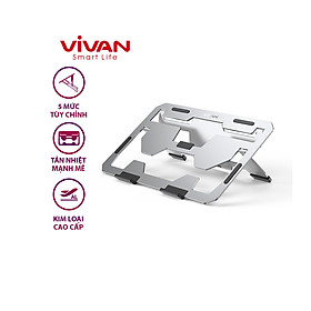 Mua GIÁ ĐỠ TẢN NHIỆT LAPTOP/MÁY TÍNH BẢNG VIVAN VLS02 CHẤT LIỆU HỢP KIM NHÔM CAO CẤP - THIẾT KẾ DỄ DÀNG GẤP GỌN - HÀNG CHÍNH HÃNG