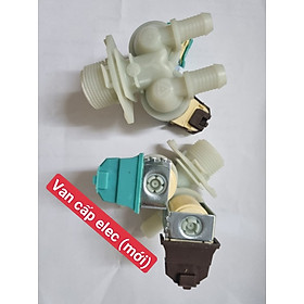Van cấp đôi Elec - Van điện từ cấp nước máy giặt đôi for ELECTROLUX - Van cấp đơn MG 2 cổng - hai cửa
