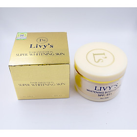 Hình ảnh KEM BODY DƯỠNG TRẮNG DA TOÀN THÂN LIVY  SPF 45+