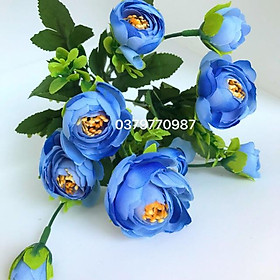 Mua Hoa lụa - cụm hoa hồng tỉ muội