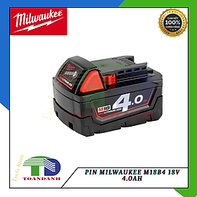 Pin Milwaukee M18B4 18V 4.0Ah
