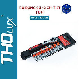 Mua Bộ dụng cụ 12 chi tiết (1/4) BDC-231 Tholux