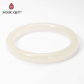 Vòng tay liền khối đá canxit mệnh thổ, kim - Ngọc Qúy Gemstones