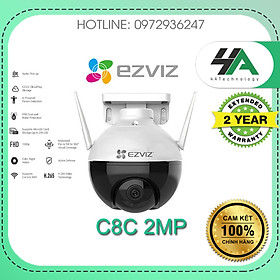 Combo Camera Wi-fi EZVIZ C8C 2MP Ngoài Trời Kèm Thẻ Nhớ 32GB/64GB - Hàng Chính Hãng