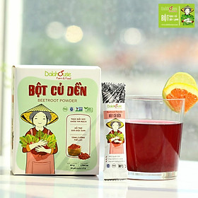 Bột củ dền nguyên chất sấy lạnh Dalahouse 60gr organic giúp bổ máu