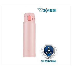 Bình giữ nhiệt Zojirushi SM-SR48E-PP 0,48L màu hồng - Hàng chính hãng, bảo hành 12 tháng