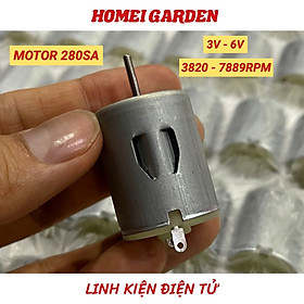 Motor 280 3V - 6V mới 100% có chổi than chất lượng cao 3820 - 7889 RPM - HM0112