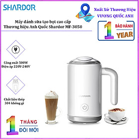 Mua Máy đánh sữa tạo bọt cao cấp Shardor MF616W công suất 500W dung tích 350ml - Hàng Nhập Khẩu