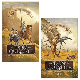 [Download Sách] Combo Don Quixote - Nhà Quý Tộc Tài Ba Xứ Mancha - Tập 1 Và 2 (Bộ 2 Tập)