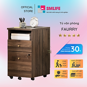 Mua Tủ tài liệu hiện đại bằng gỗ công nghiệp MDF SMLIFE Faurry