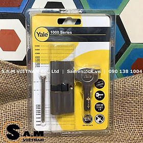 Mua RUỘT KHÓA 2 ĐẦU CHÌA  CHIỀU DÀI 70MM  MÀU NICKEL MỜ – YALE 10-1002-3535-00-22-01