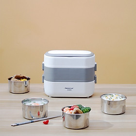 Mua Hộp Cơm Hâm Nóng  Hộp Đựng Cơm Cắm Điện 2 Tầng 4 Ngăn  Hộp Hâm Cơm Nhanh  Chất Liệu Nhựa Pp Cao Cấp Với Lồng Inox 304 An Toàn Đặc Biệt Cho Sức Khỏe  Dễ Dàng Mang Theo  Khả Năng Giữ Nhiệt Lâu Dài