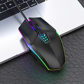 Mua Chuột LED Gaming siêu nhẹ S700 chống ồn cho máy tính