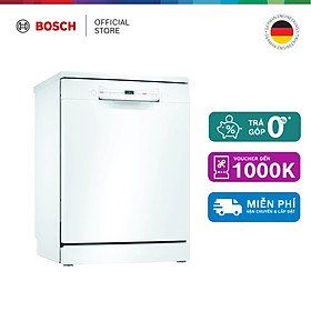 Máy Rửa Chén Bát Độc Lập 12 bộ Bosch SMS2ITW04E - Series 2 60cm - Hàng